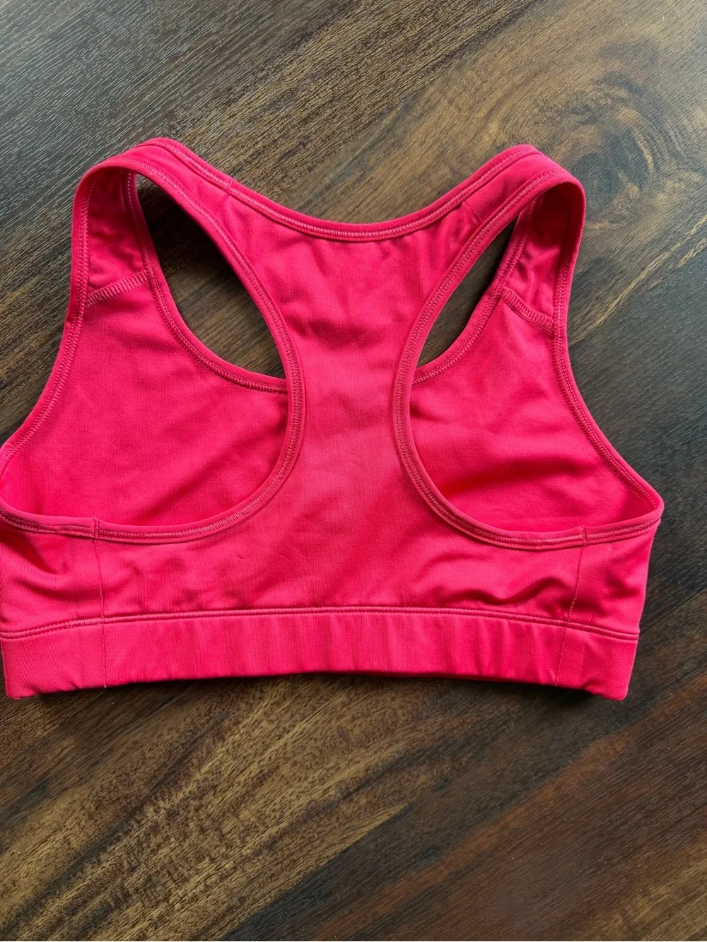 Nike Dri-FIT Hot Pink Racerback Sports Bra - Picture 3 of 3